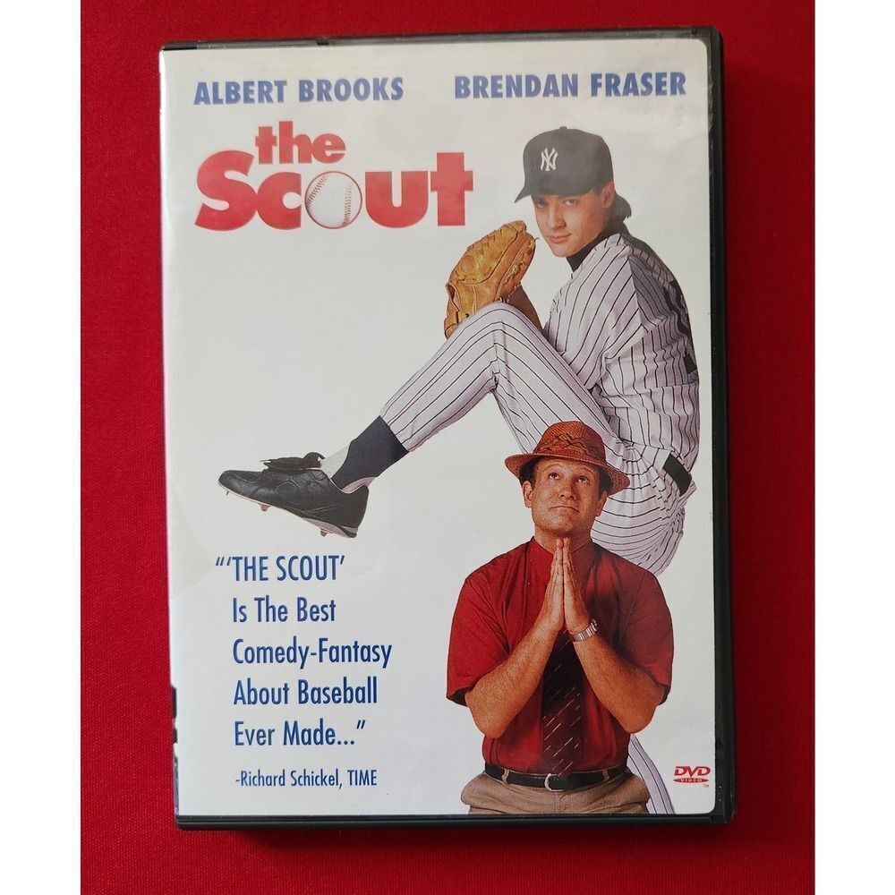 DVD Movie The Scout Albert Brooks, Brendan Fraser 1994 PG-13